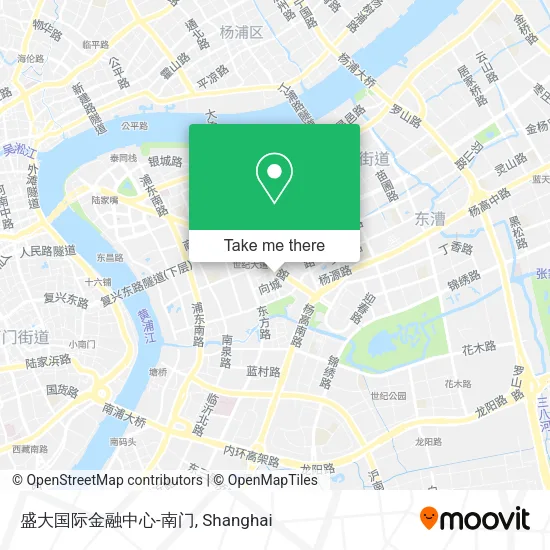 盛大国际金融中心-南门 map