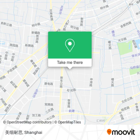 美细耐思 map