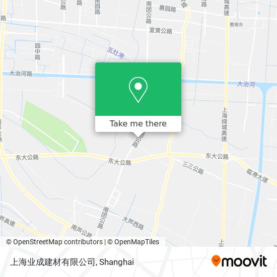 上海业成建材有限公司 map