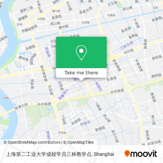 上海第二工业大学成校学员三林教学点 map