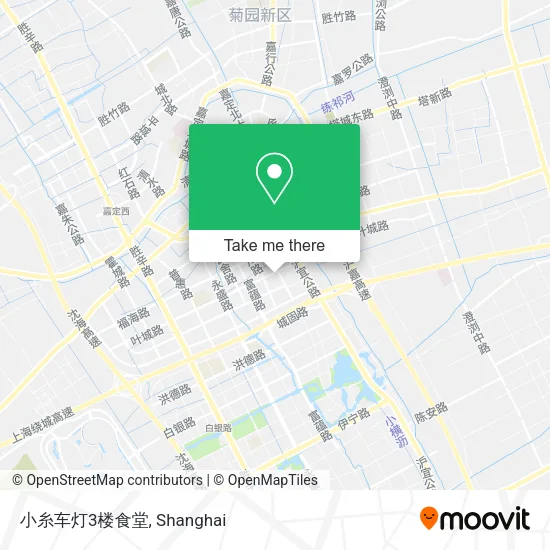 小糸车灯3楼食堂 map