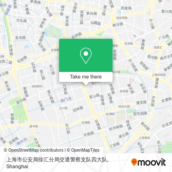 上海市公安局徐汇分局交通警察支队四大队 map