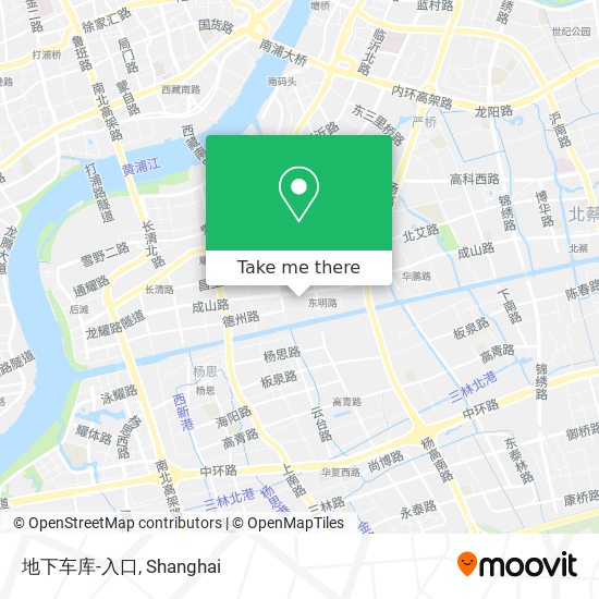 地下车库-入口 map