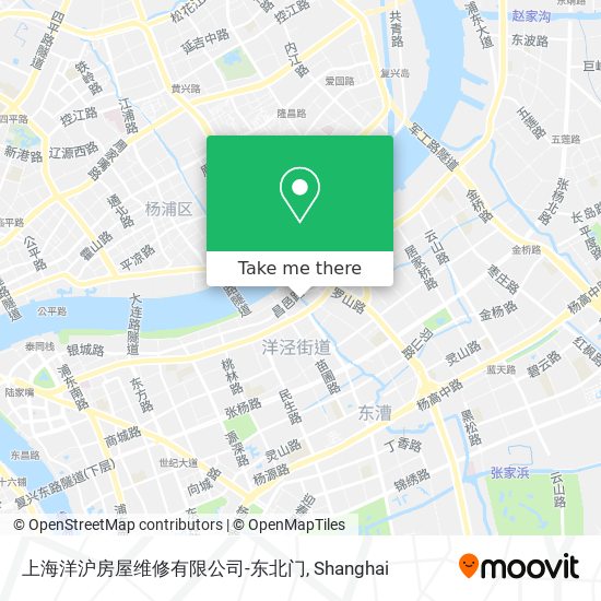 上海洋沪房屋维修有限公司-东北门 map