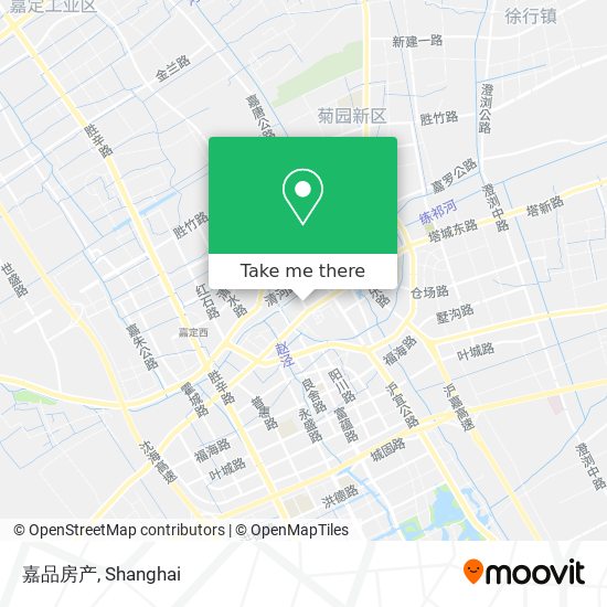 嘉品房产 map