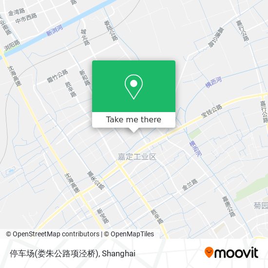 停车场(娄朱公路项泾桥) map