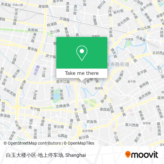 白玉大楼小区-地上停车场 map