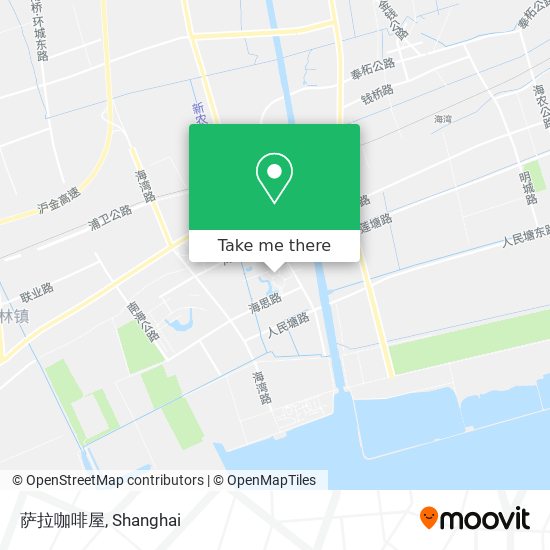 萨拉咖啡屋 map