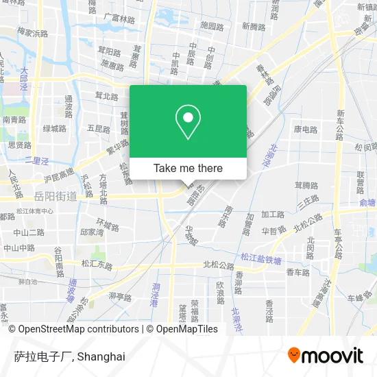 萨拉电子厂 map