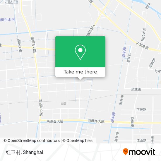 红卫村 map