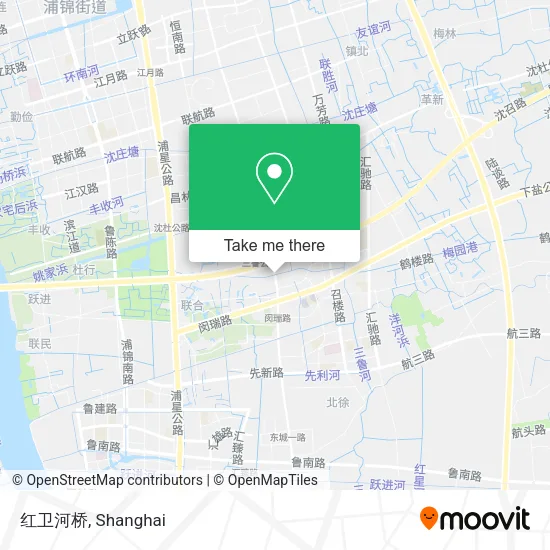 红卫河桥 map