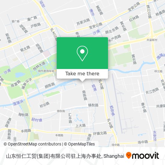 山东恒仁工贸(集团)有限公司驻上海办事处 map