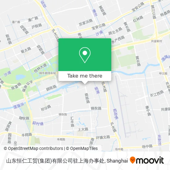 山东恒仁工贸(集团)有限公司驻上海办事处 map