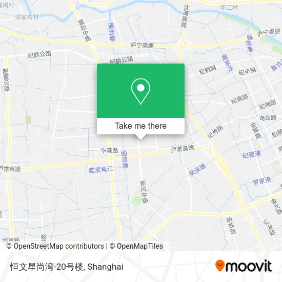 恒文星尚湾-20号楼 map