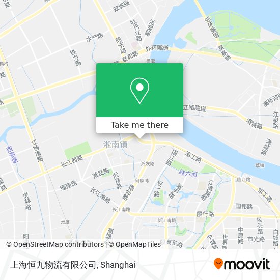 上海恒九物流有限公司 map