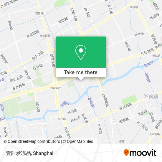 壹陆发冻品 map