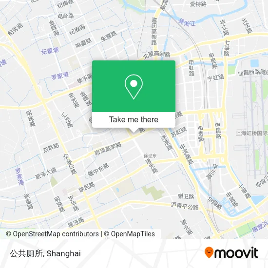 公共厕所 map