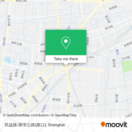 民益路/新车公路(路口) map