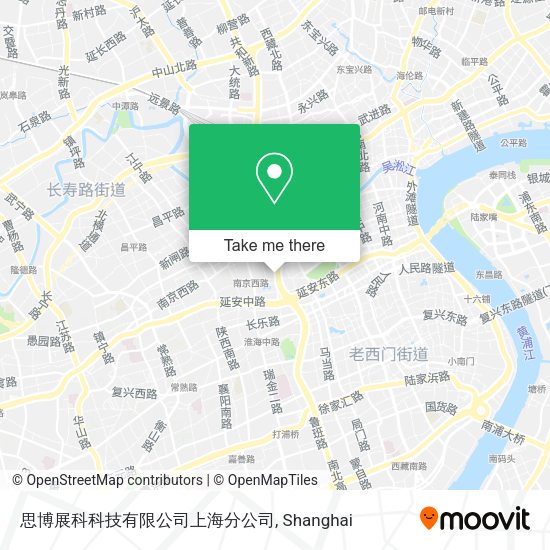思博展科科技有限公司上海分公司 map