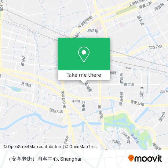 （安亭老街）游客中心 map