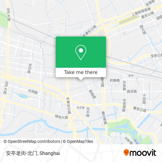 安亭老街-北门 map