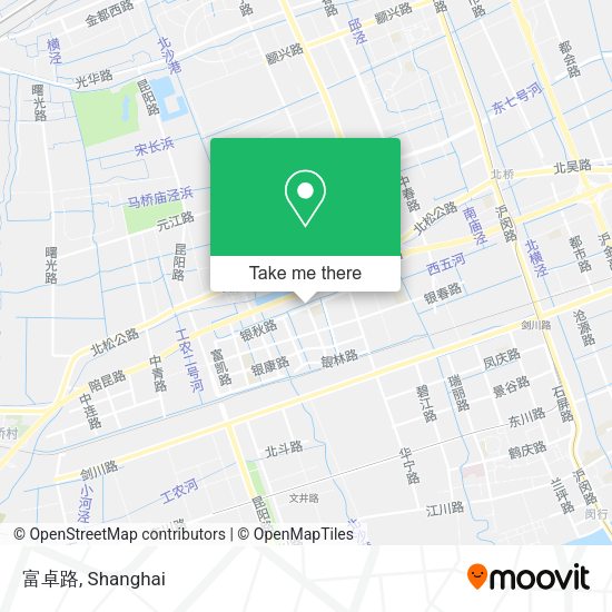 富卓路 map