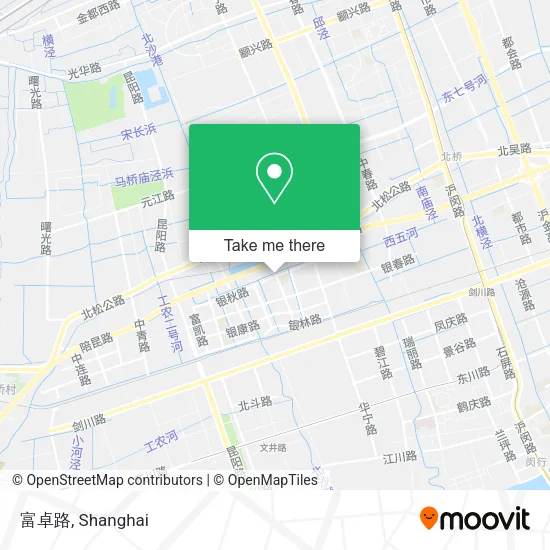 富卓路 map