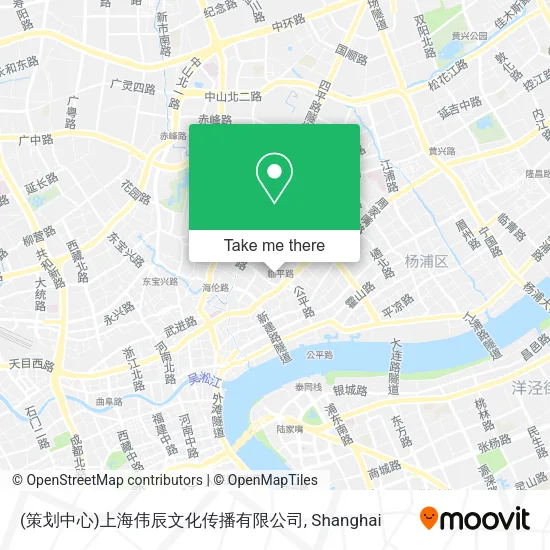 (策划中心)上海伟辰文化传播有限公司 map