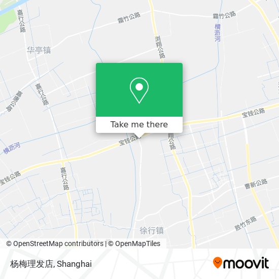杨梅理发店 map