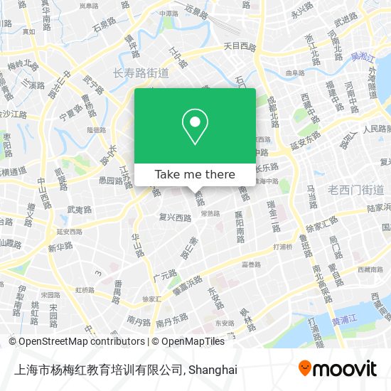 上海市杨梅红教育培训有限公司 map