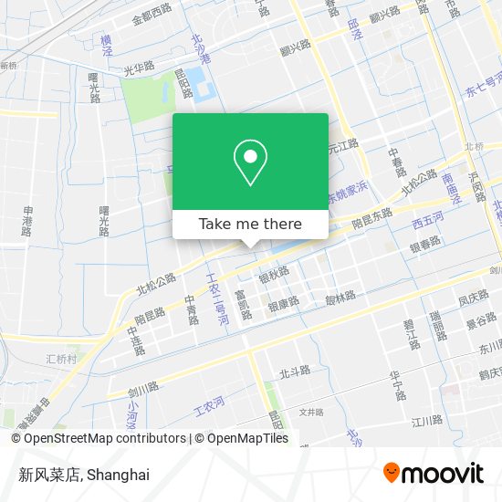 新风菜店 map