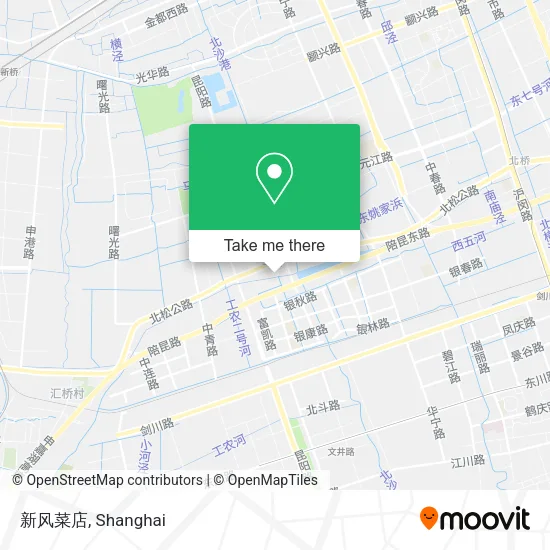 新风菜店 map