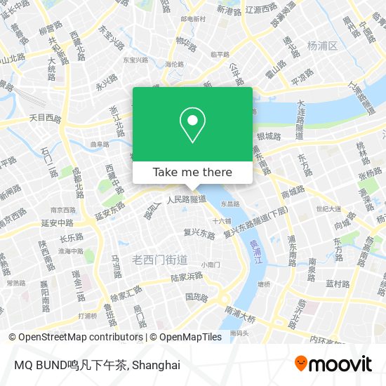 MQ BUND鸣凡下午茶 map