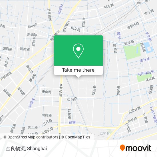 金良物流 map