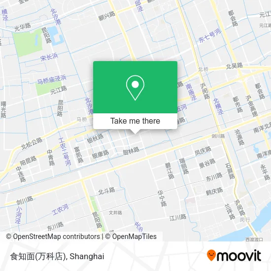 食知面(万科店) map