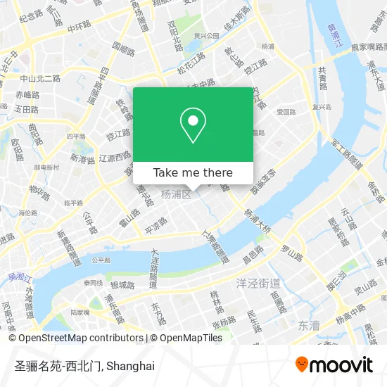 圣骊名苑-西北门 map