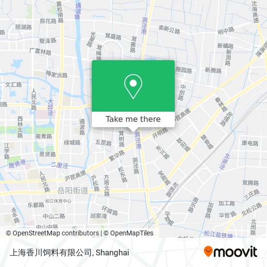 上海香川饲料有限公司 map