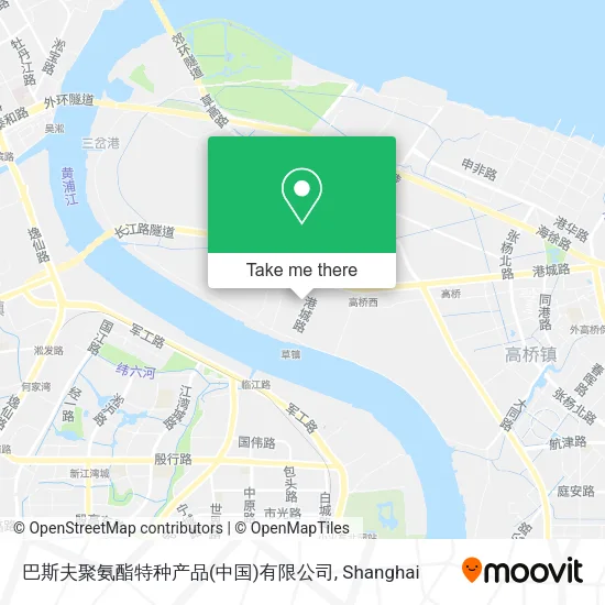 巴斯夫聚氨酯特种产品(中国)有限公司 map