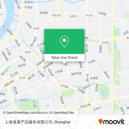 上海雀巢产品服务有限公司 map