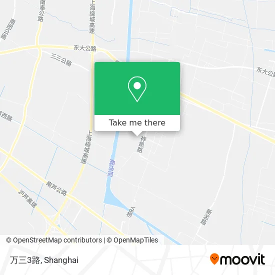 万三3路 map