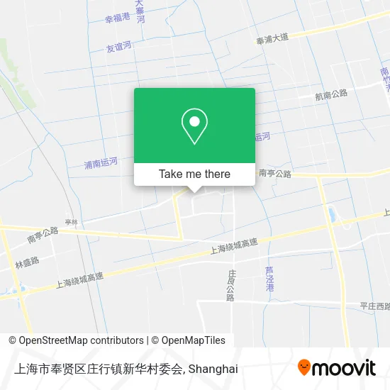 上海市奉贤区庄行镇新华村委会 map