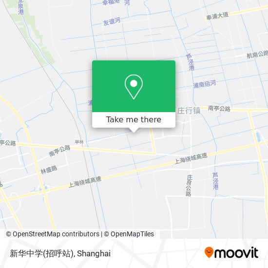 新华中学(招呼站) map