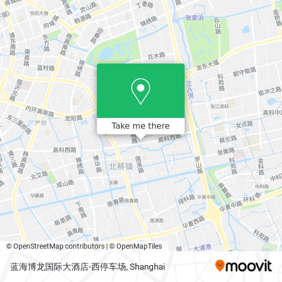 蓝海博龙国际大酒店-西停车场 map