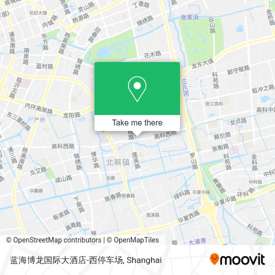 蓝海博龙国际大酒店-西停车场 map