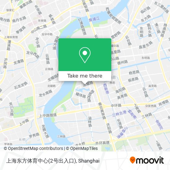 上海东方体育中心(2号出入口) map