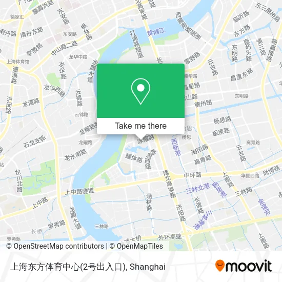 上海东方体育中心(2号出入口) map