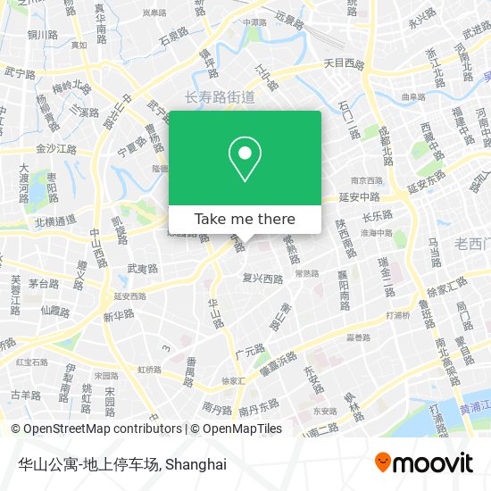 华山公寓-地上停车场 map