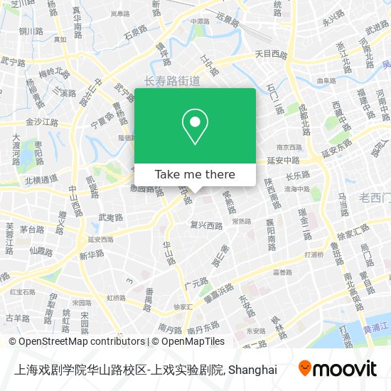 上海戏剧学院华山路校区-上戏实验剧院 map