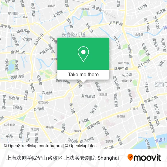 上海戏剧学院华山路校区-上戏实验剧院 map