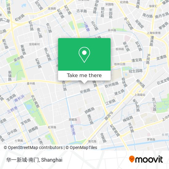 华一新城-南门 map